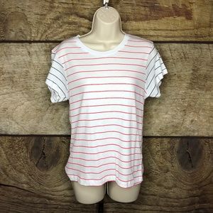 WildFox Womens Size S  Stripe Tee Shirt New